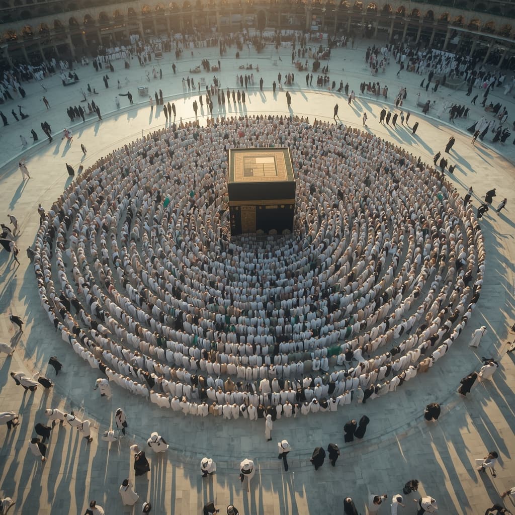 Mengapa Ka’bah Diputari Sebanyak Tujuh Kali Saat Thawaf?